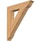 Ekena Millwork Traditional Traditional Smooth Bracket, Western Red Cedar, 5 1/2"W x 32"D x 36"H BKT06X32X36TRA01SWR - alternate 1